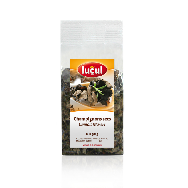 Champignon chinois séchés Mu-Err 50g