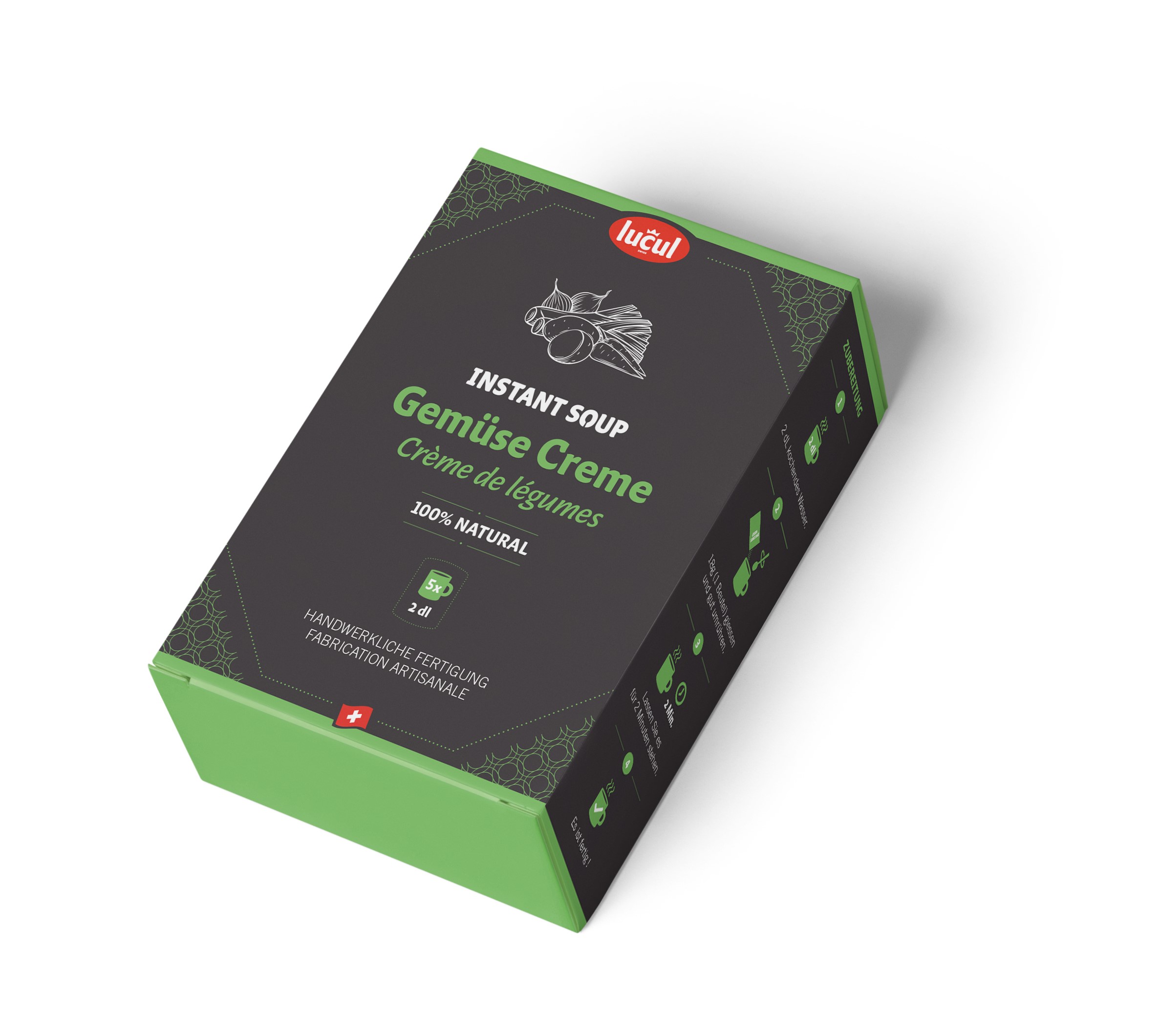 Instant soup crème de légumes 5x2dl