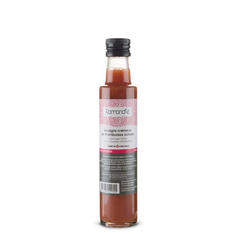 Himbeer-Sahne-Essig 25 cl