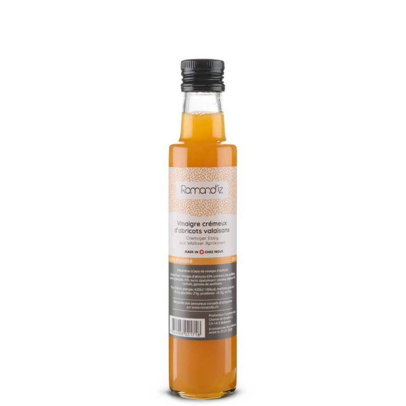 Cremiger Aprikosenessig 25 cl