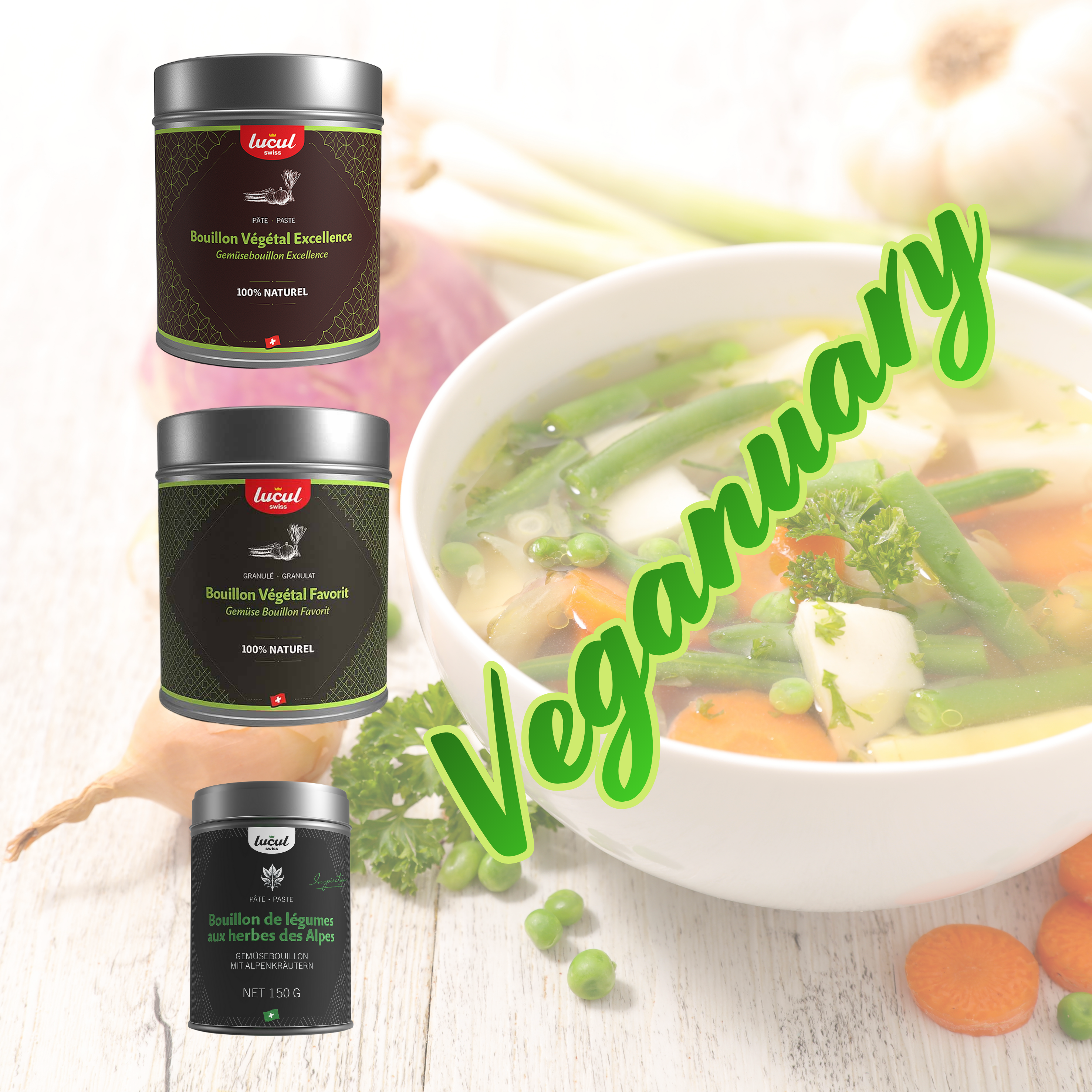 promotion des bouillons végétal