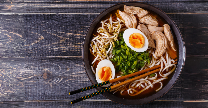 Recette de Ramen au poulet