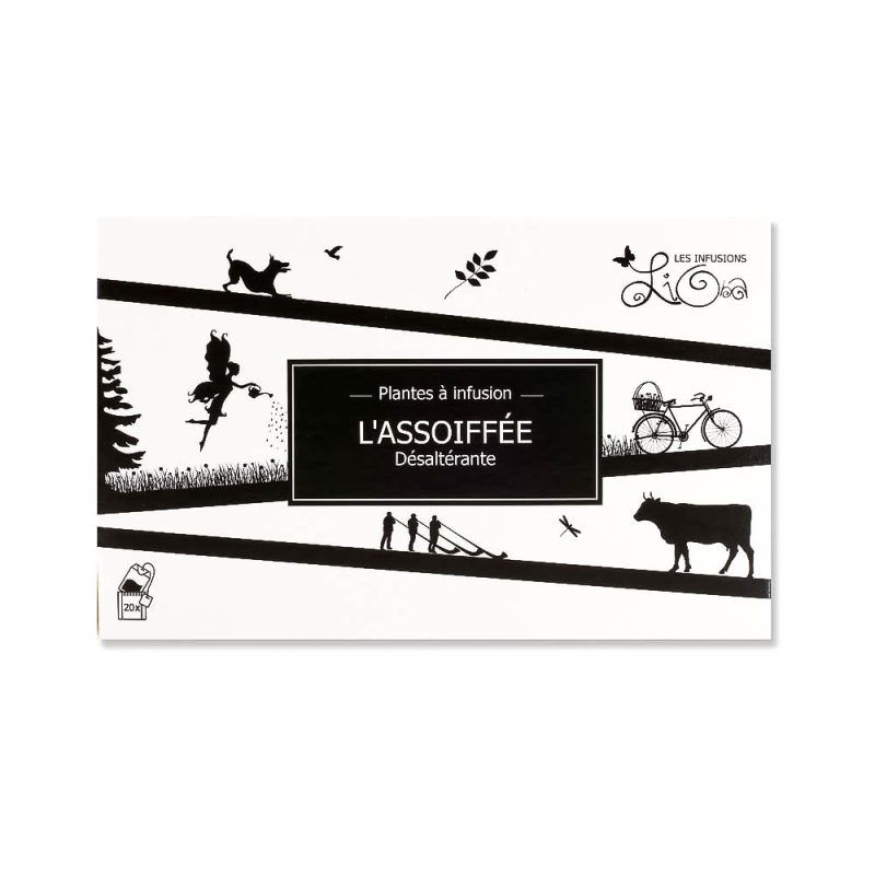 Infusion Lioba L’assoiffée – Désaltérante - boîte de 20 sachets