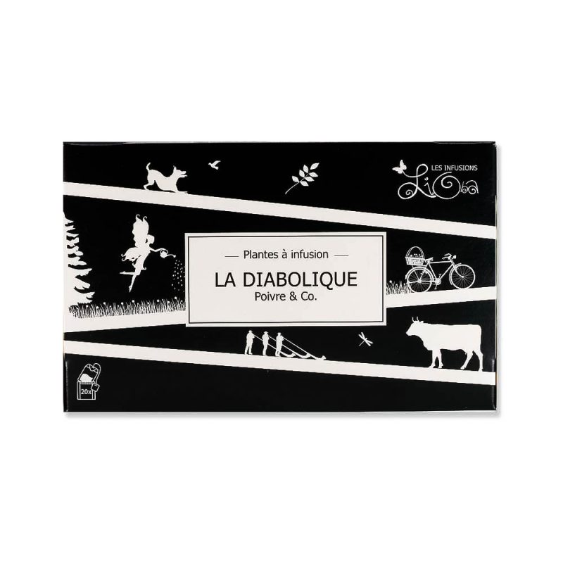 Infusion Lioba La diabolique – Poivre & Co. - boîte de 20 sachets