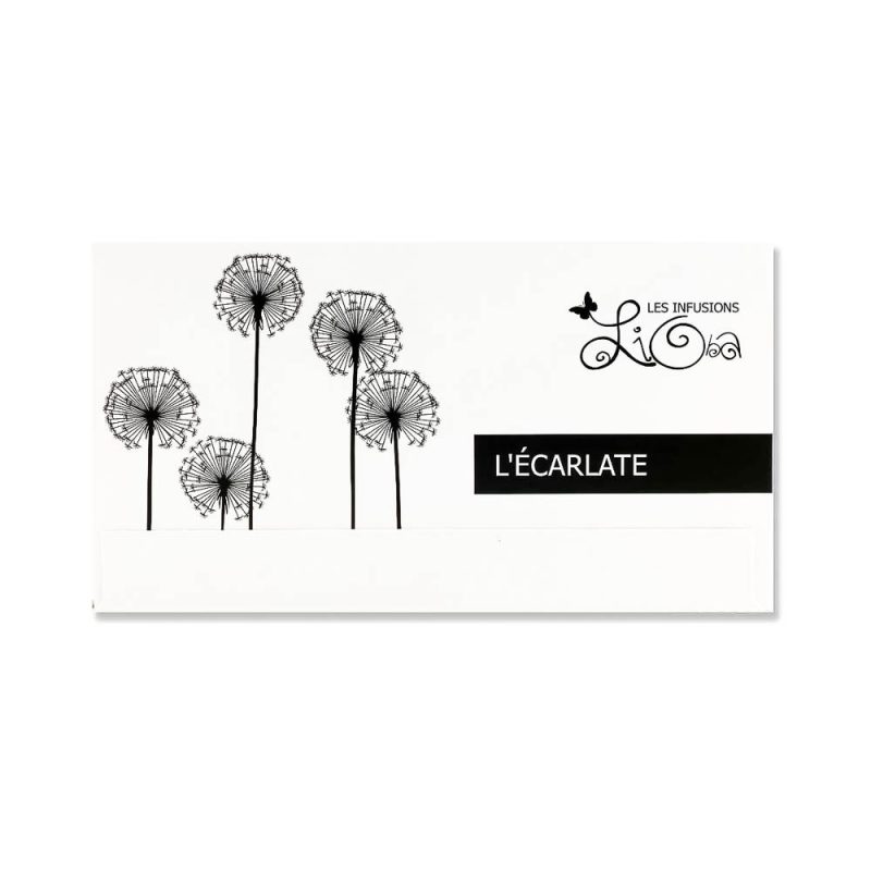 Infusion Lioba L’écarlate – Cynorrhodon & Co - boîte de 20 sachets