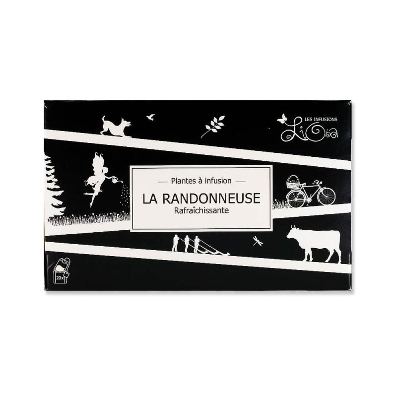 Lioba-Infusion « La randonneuse » – Erfrischend - Pack 20 Beutel