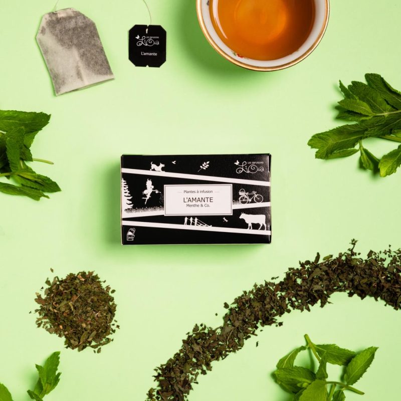 Infusion Lioba L’amante – Menthe & Co - boîte de 20 sachets