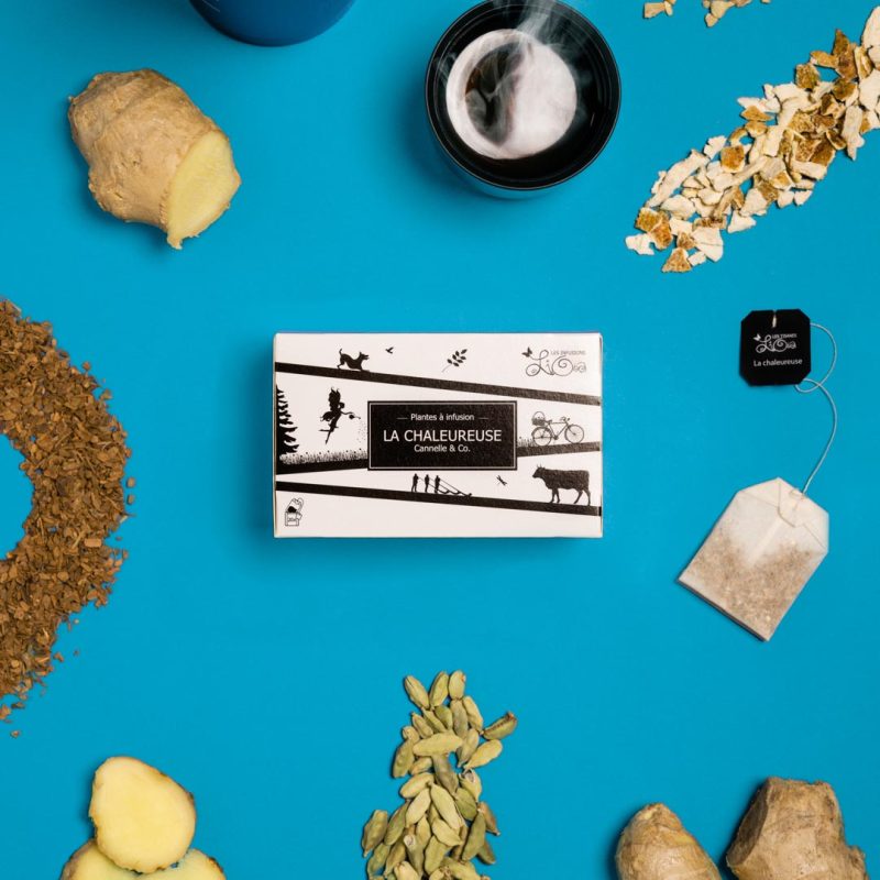 Infusion Lioba La chaleureuse – Cannelle & Co. - boîte de 20 sachets
