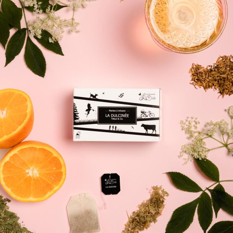 Infusion Lioba La dulcinée – Tilleul & Co. - boîte de 20 sachets