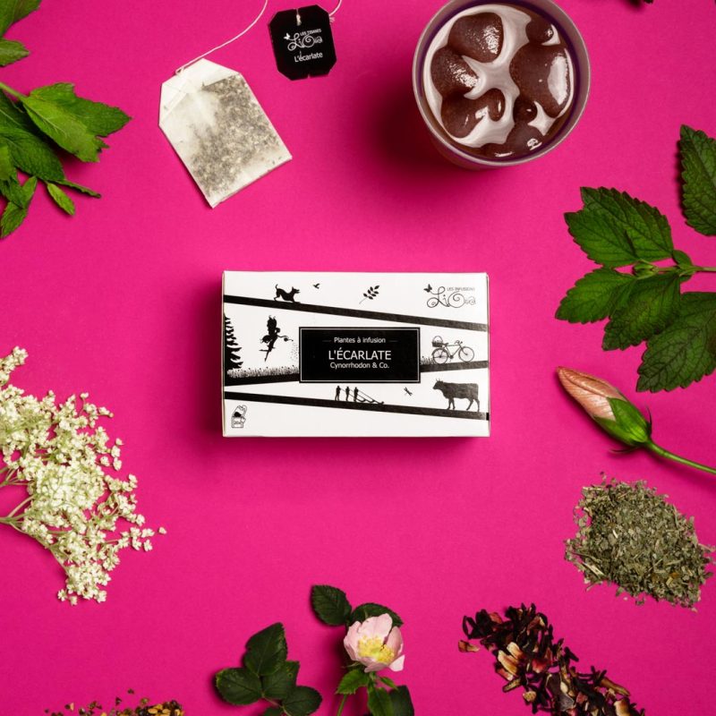 Infusion Lioba L’écarlate – Cynorrhodon & Co - boîte de 20 sachets