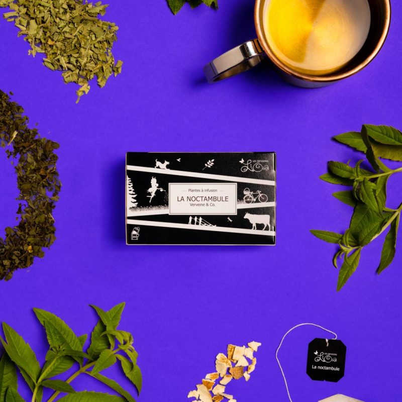 Infusion Lioba La noctambule – Verveine & Co. - boîte de 20 sachets