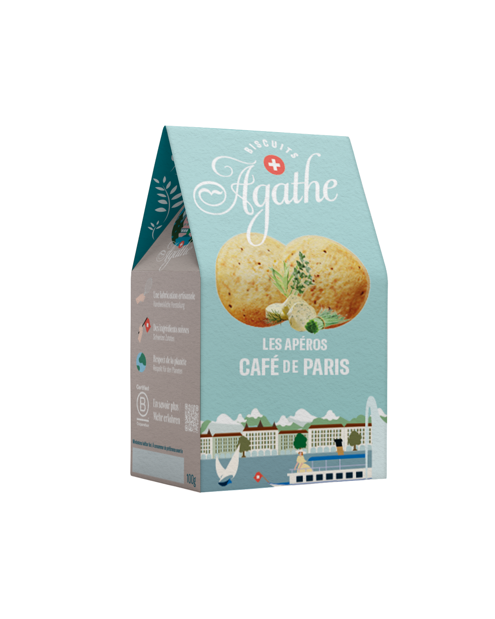 Biscuits apéro au beurre café de paris